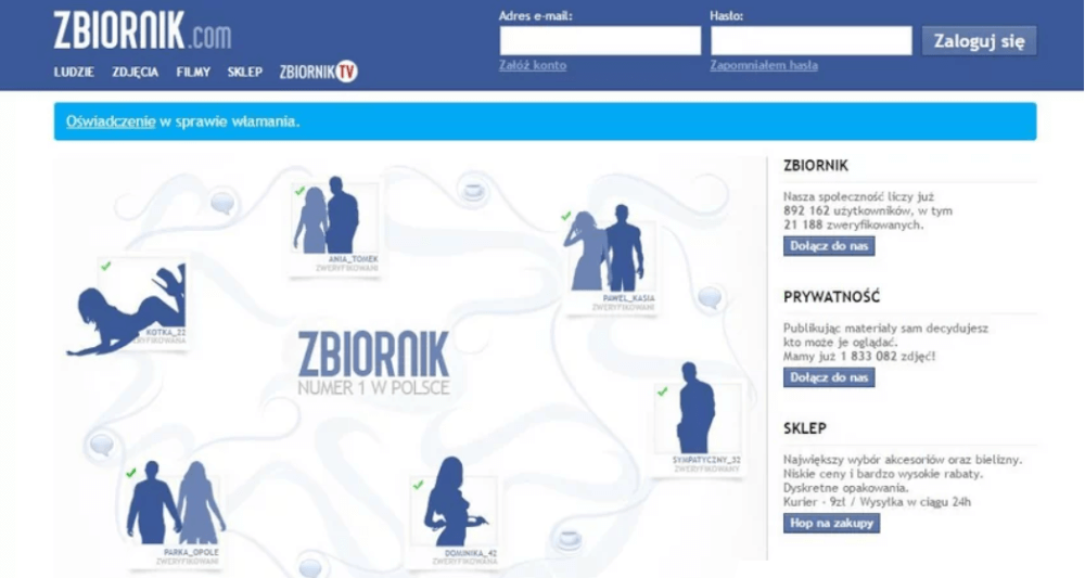 zbiornik portal erotyczny 